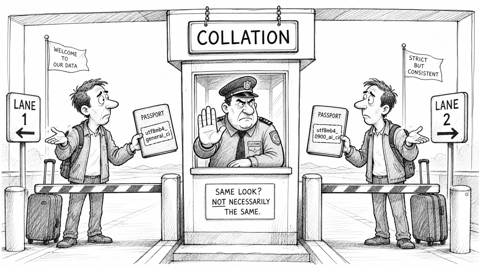 Featured image of post Collation Drift: The Join Killer Hiding in information_schema.COLUMNS