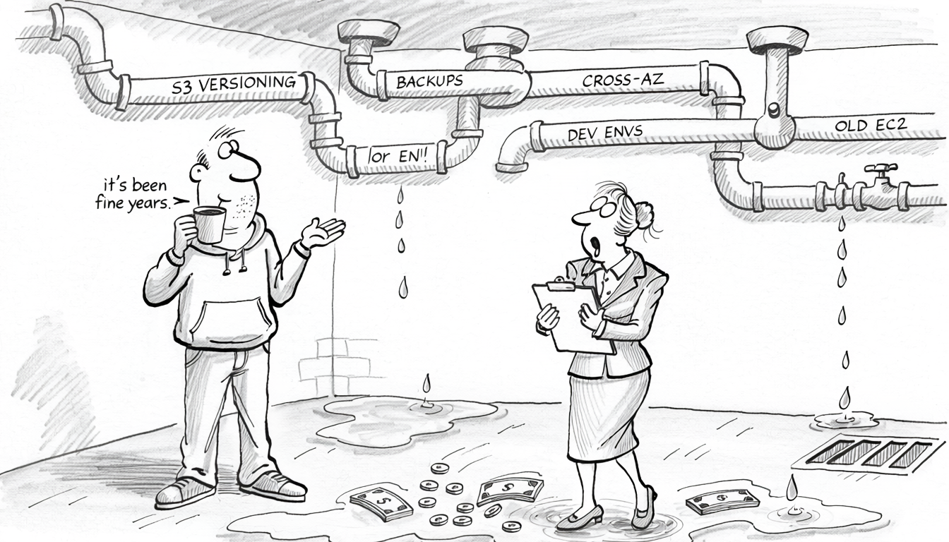 Featured image of post Where Your Cloud Bill Actually Leaks: An Audit Nobody Runs
